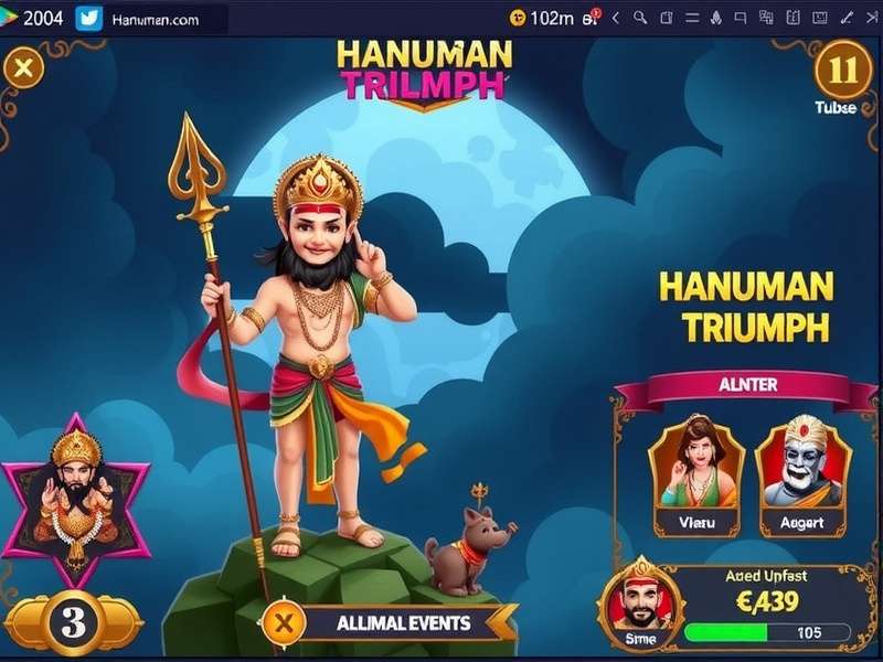Hanuman Chalisa Triumph Gameplay Screenshot